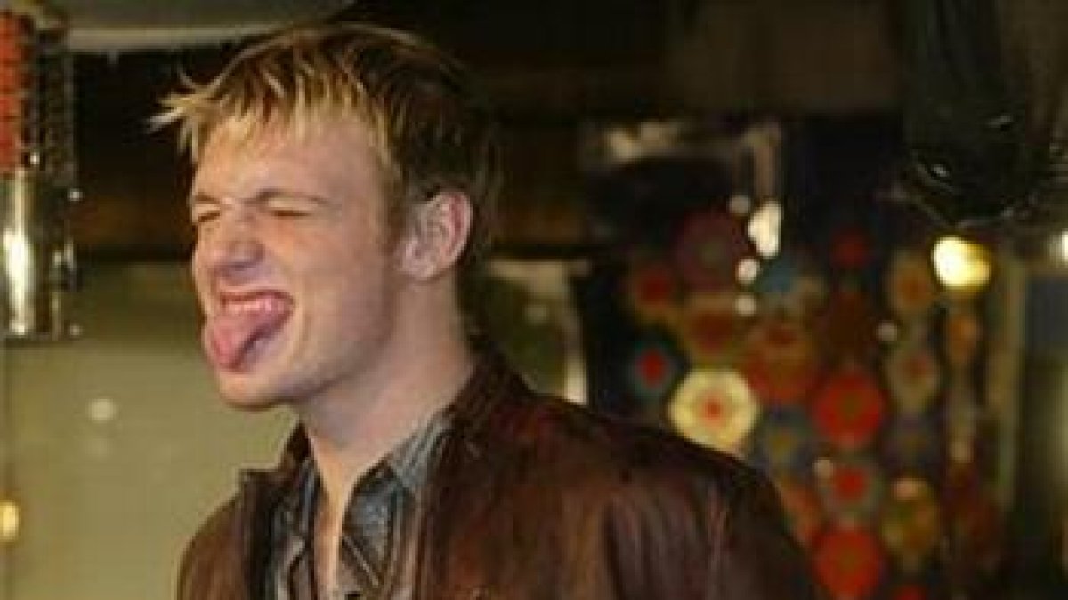 Nick Carter, componente de Backstreet Boys, en el 2002.-ARCHIVO / JULIO CARBÓ