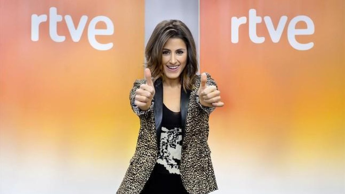 La cantante madrileña Barei, que representará a TVE en el Festival de Eurovisión.-TVE