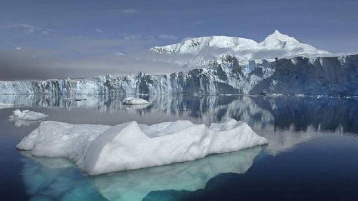 Efectos del cambio climático en el Glaciar Sheldon en la Antártida.-REUTERS