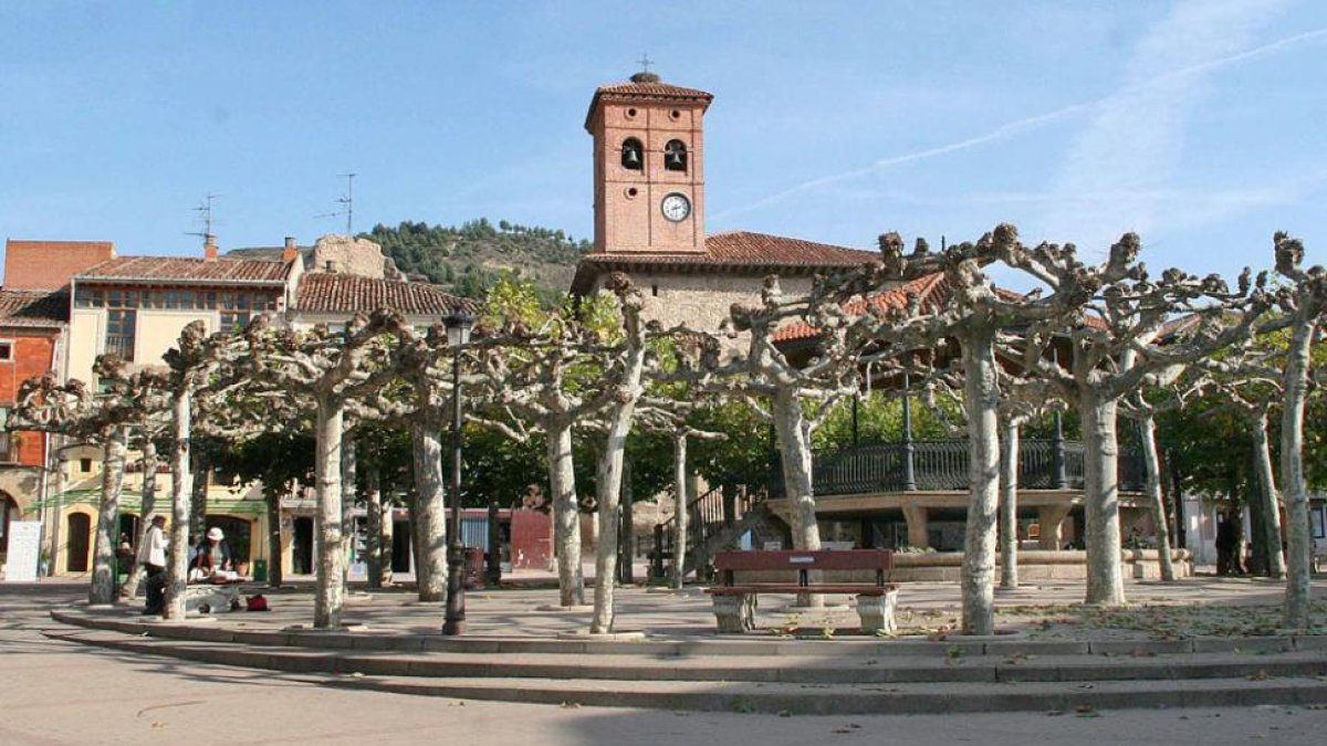 Las calles de Belorado lucirán sus mejores galas para acoger el Día de la Provincia.-ECB