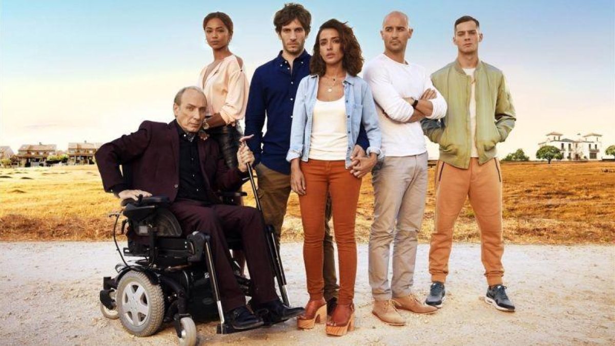 Los principales actores de El accidente.-MEDIASET
