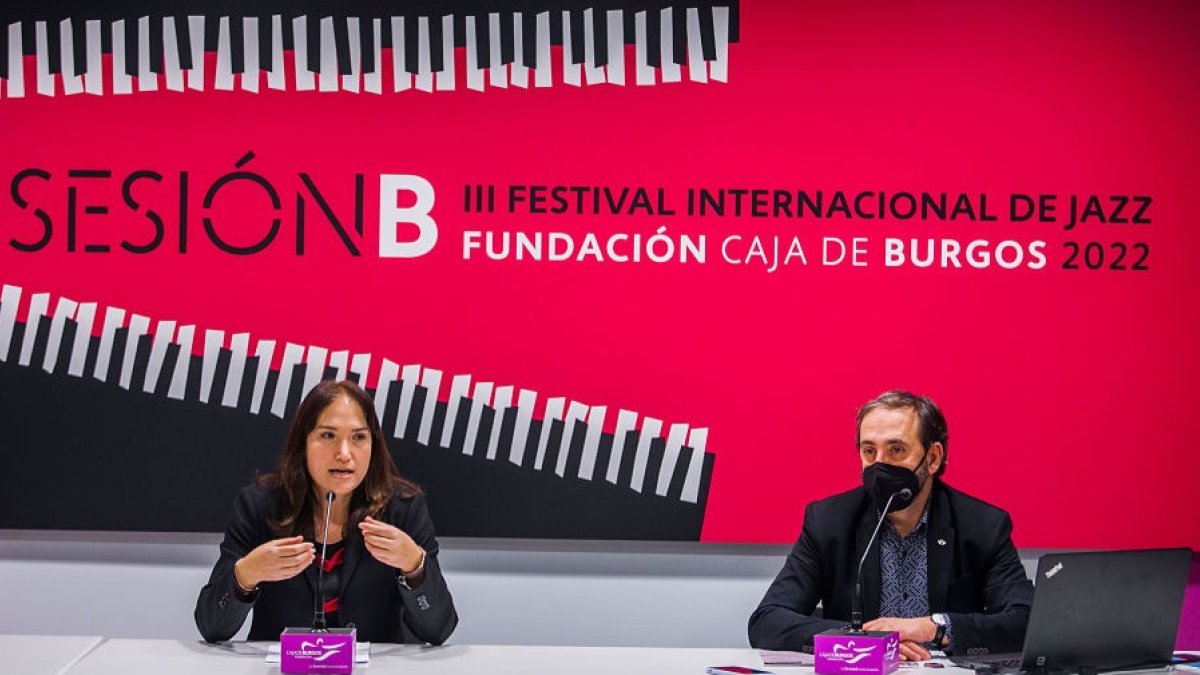 Presentación del Festival Internacional de Jazz Sesión B de la Fundación Caja de Burgos. TOMÁS ALONSO