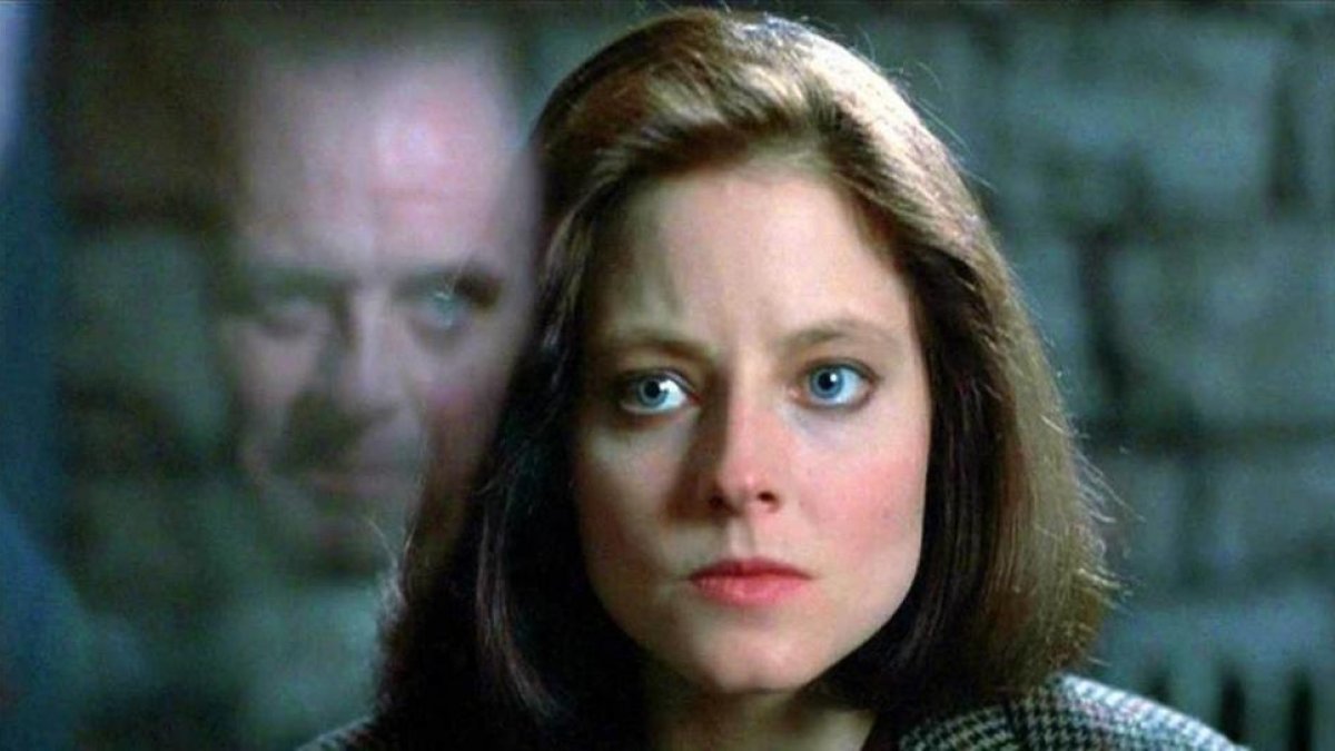 Anthony Hopkins y Jodie Foster, en un fotograma de 'El silencio de los corderos', de Jonathan Demme.-
