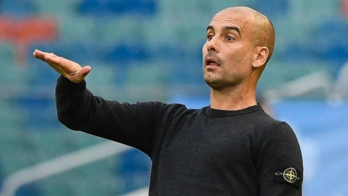 Pep Guardiola.-JONATHAN NACKSTRAND