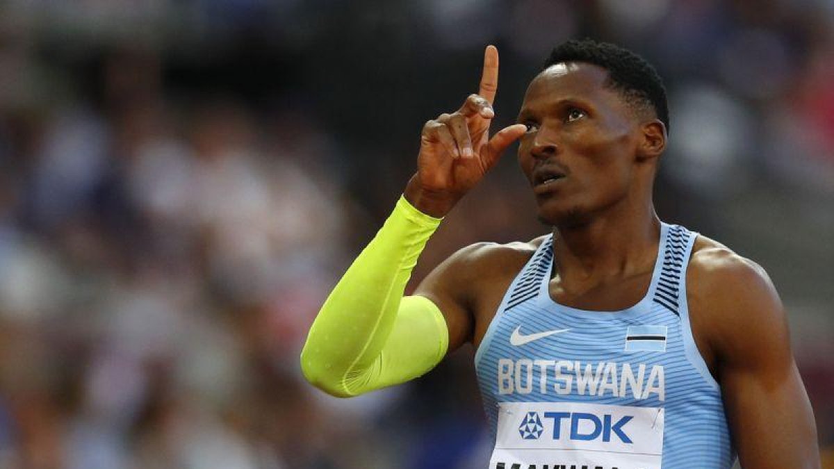 Isaac Makwala, en Londres.-PHIL NOBLE (REUTERS)