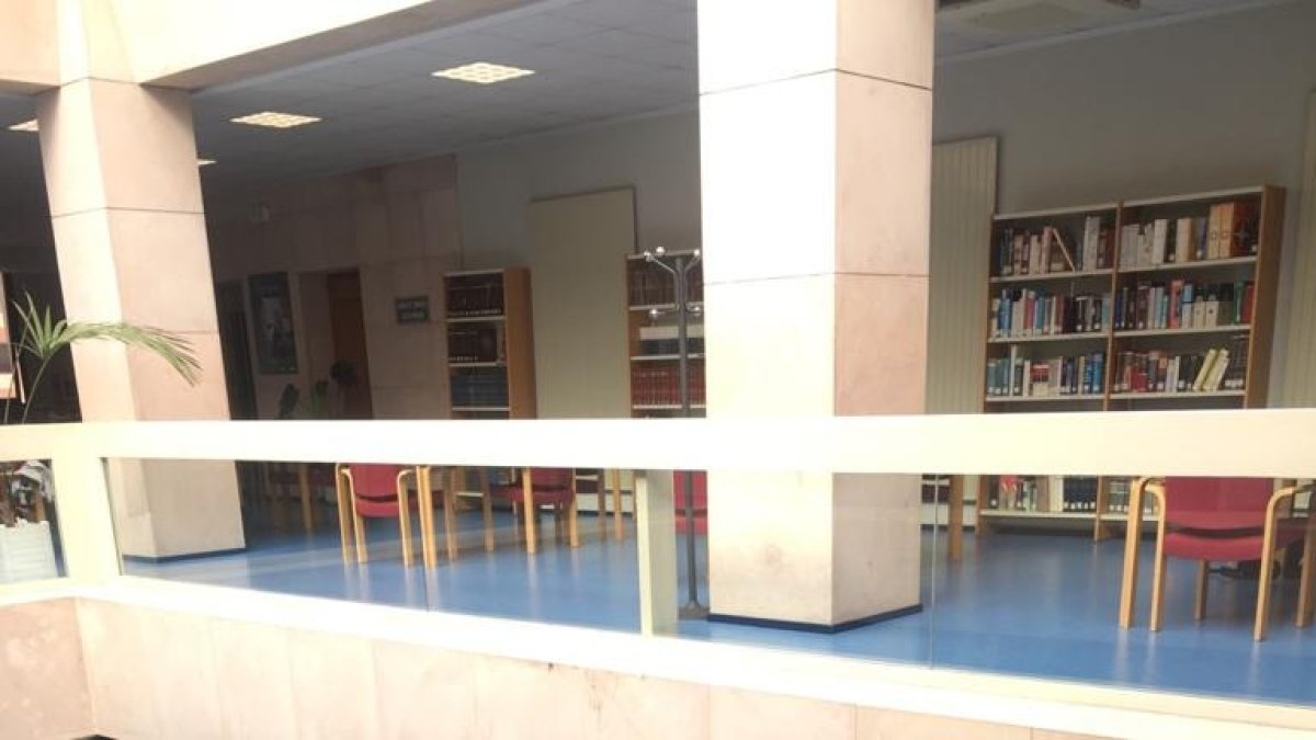 La biblioteca de Aranda se inauguró en marzo de 1994. ECB