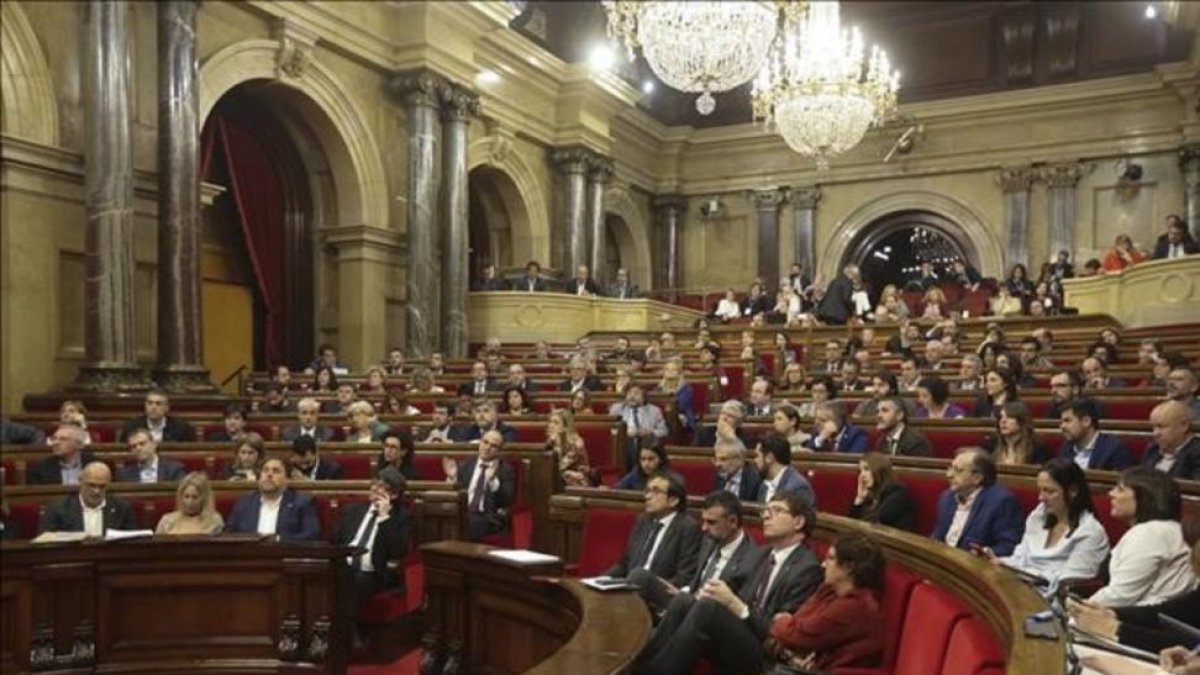 Pleno del Parlament.-DANNY CAMINAL