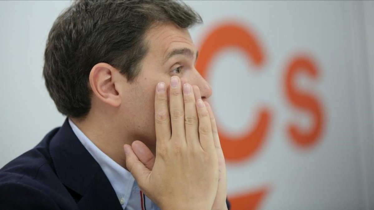 Albert Rivera, presidente de Ciudadanos. /-EL PERIÓDICO