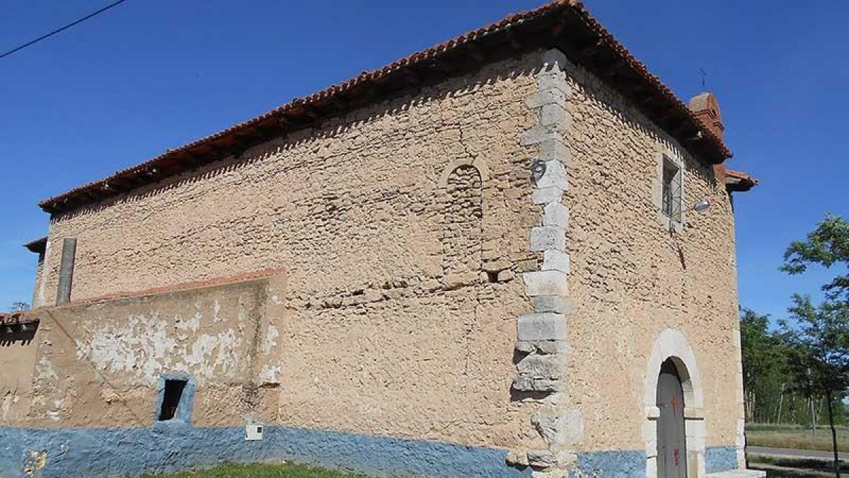La ermita de San Isidro presenta este estado en la actualidad.-L.V.