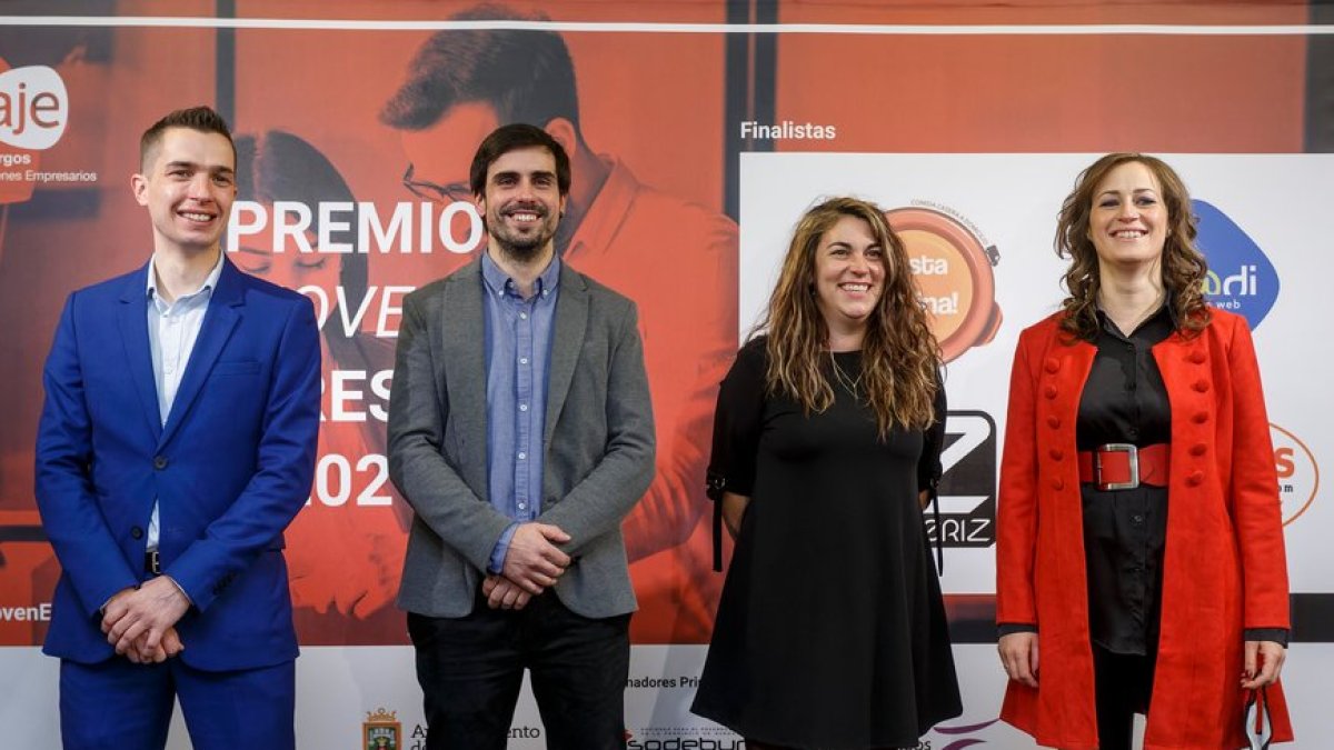 Finalistas de la pasada edición de los premios. SANTI OTERO