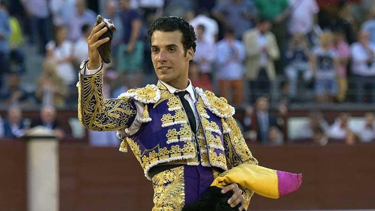 Morenito de Aranda torea el próximo domingo en Las Ventas.-ECB