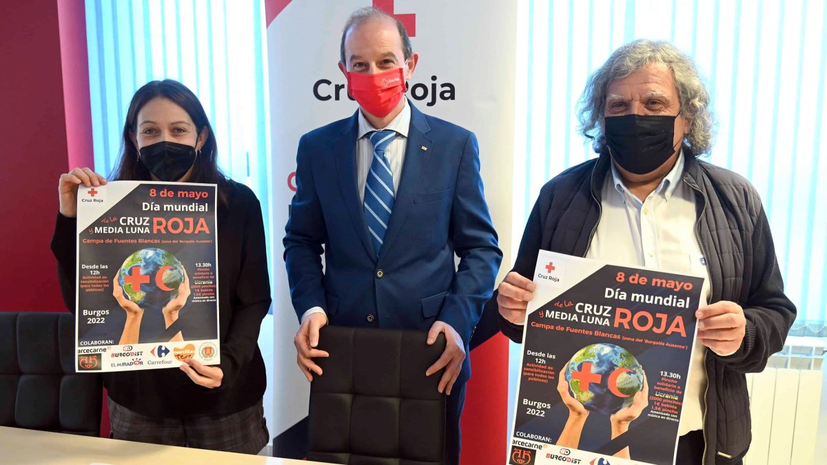 Cruz Roja sale a la calle en su Día Mundial y busca vender 2.000 pinchos solidarios para ayudar a Ucrania