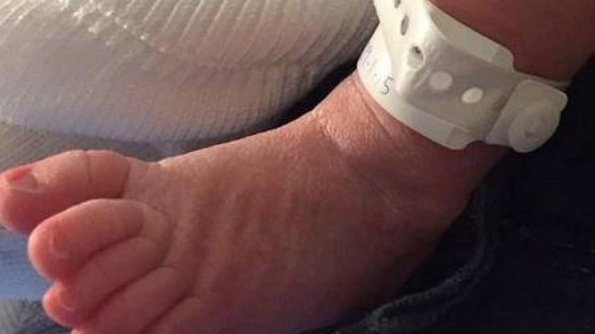Los pies del pequeño Sasha.-Foto: INSTAGRAM / SHAKIRA