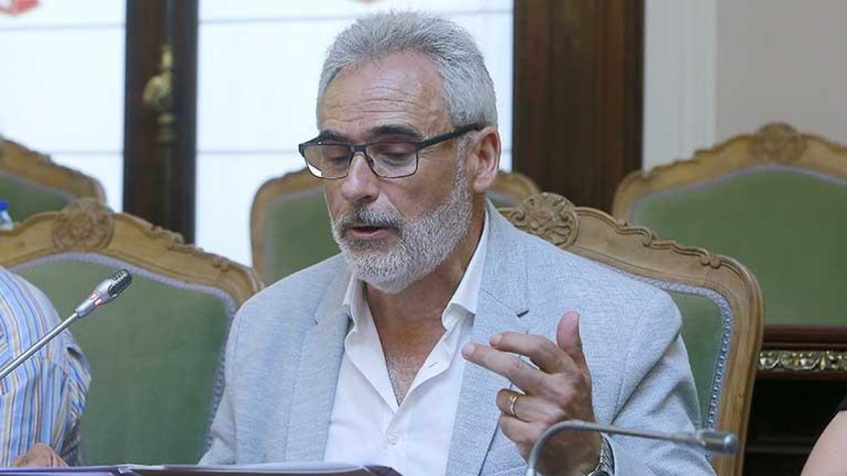 Marco Antonio Manjón, portavoz de Imagina en la Diputación.-RAÚL G. OCHOA