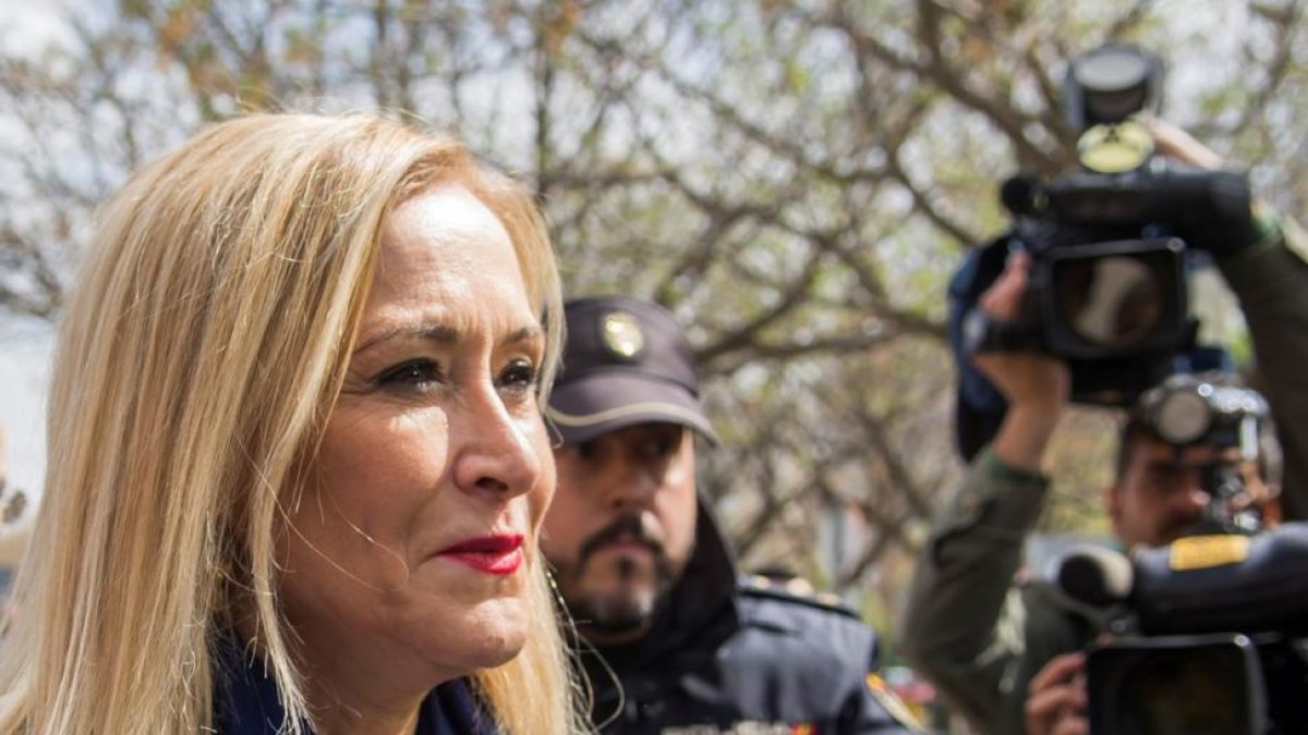 Cristina Cifuentes,-RAUL CARO CADENAS (EFE)