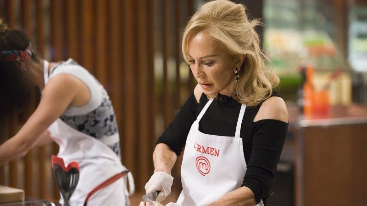 Carmen Lomana en el Masterchef.-RTVE
