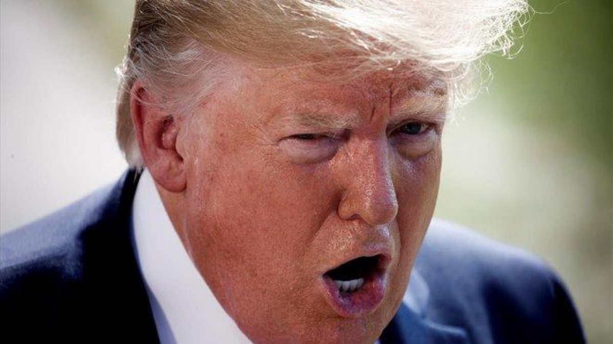 Donald Trump.-EFE / SHAWN THEW