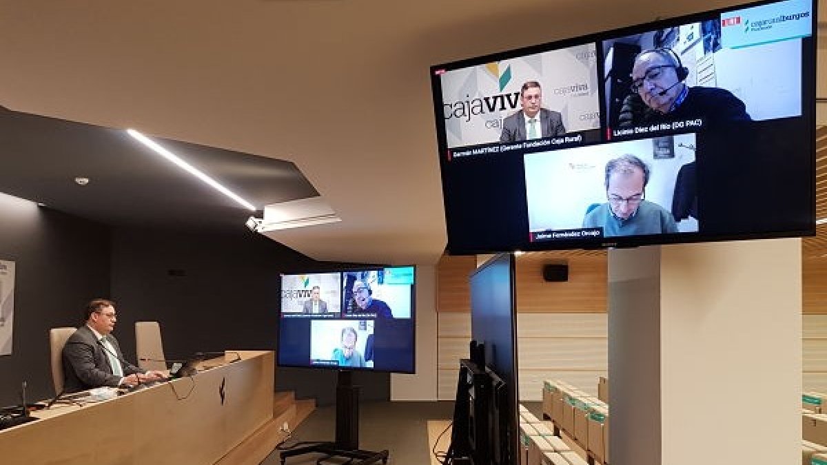 Un momento de la conferencia. ECB