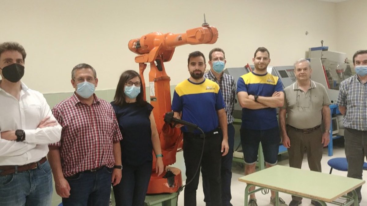 Imagen de uno de los dos brazos que ha donado Michelin Aranda