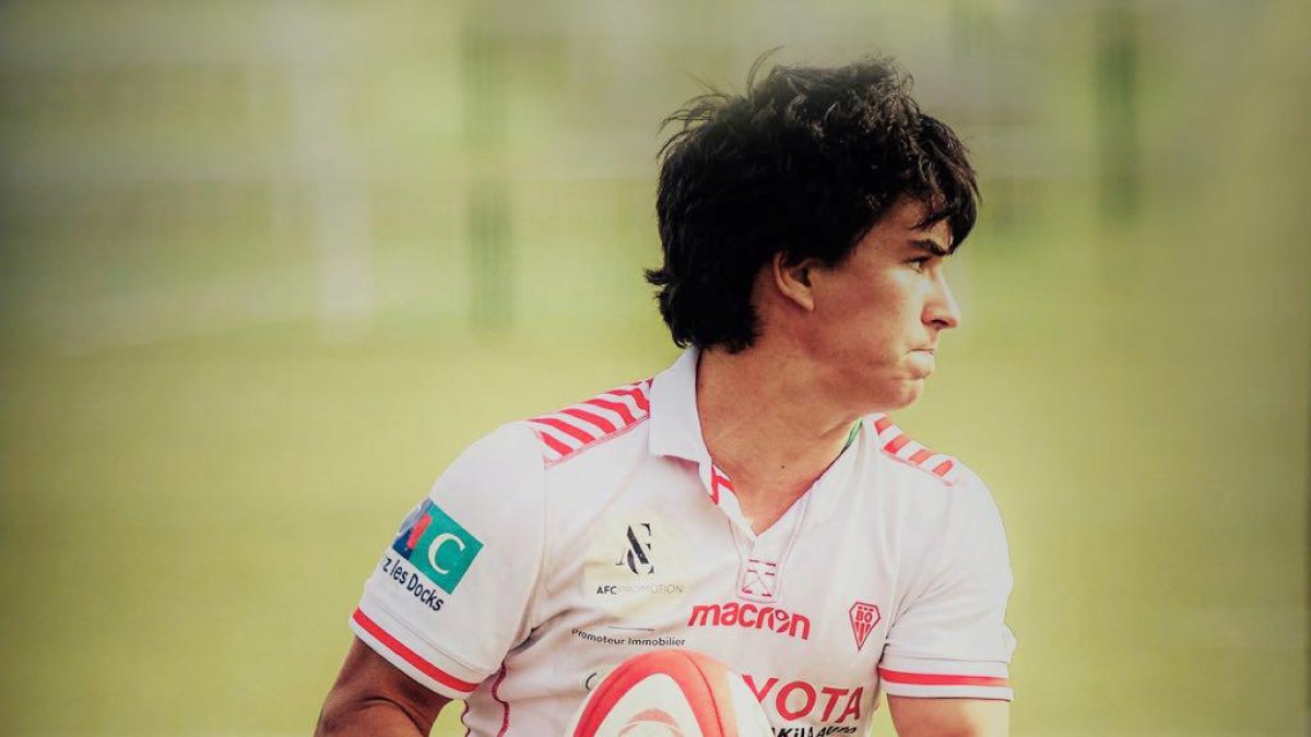 Nicolás Rocaries, durante un partido con el Biarritz.-WWW.BO-PB.COM