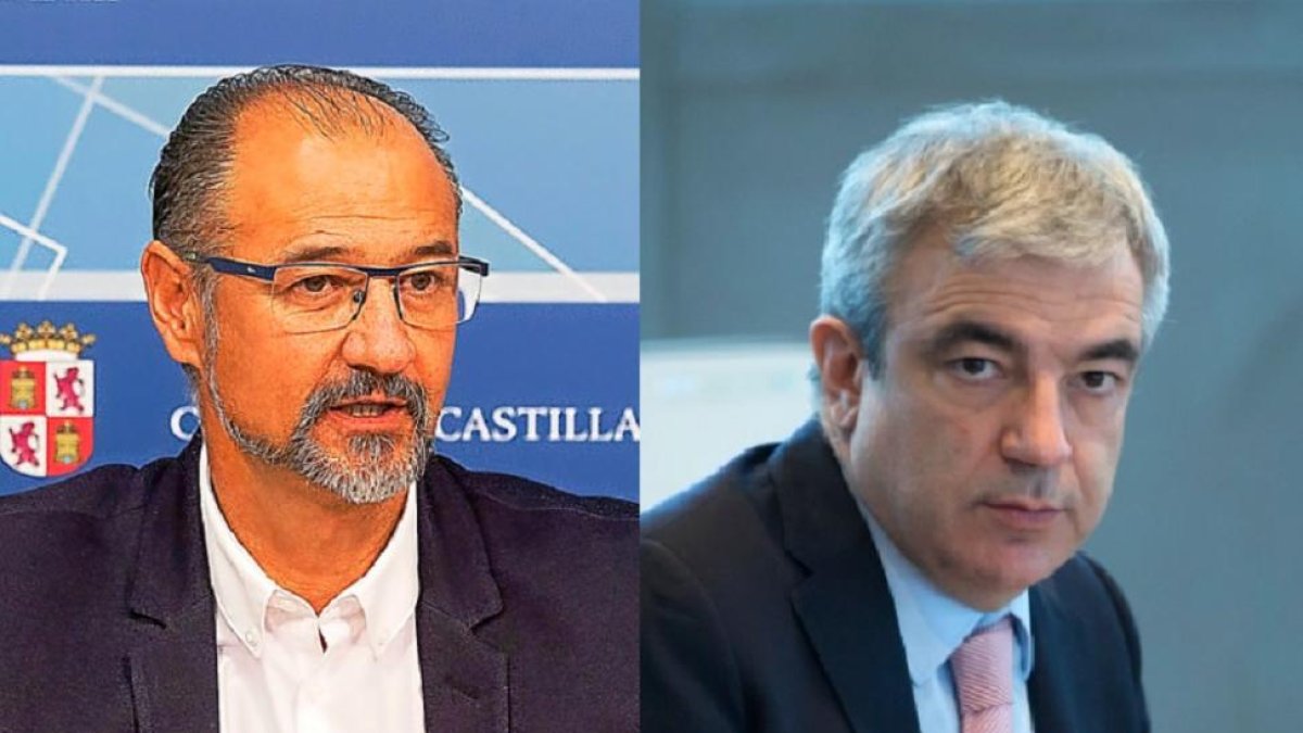 LUIS FUENTES, arriba a la izquierda; LUIS GARICANO, arriba a la derecha; FRANCISCO IGEA, abajo a la izquierda; PÁBLO YÁÑEZ, abajo a la derecha.-EL MUNDO