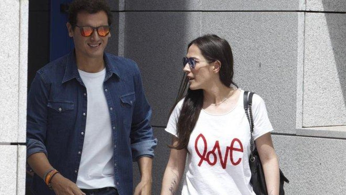 Malú y Albert Rivera, el pasado 12 de julio.-EUROPA PRESS / JOSÉ VELASCO