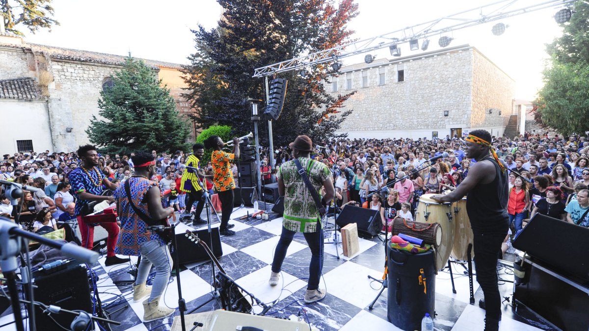 Un concierto en el Tablero de Música de la UBU. ISRAEL L. MURILLO