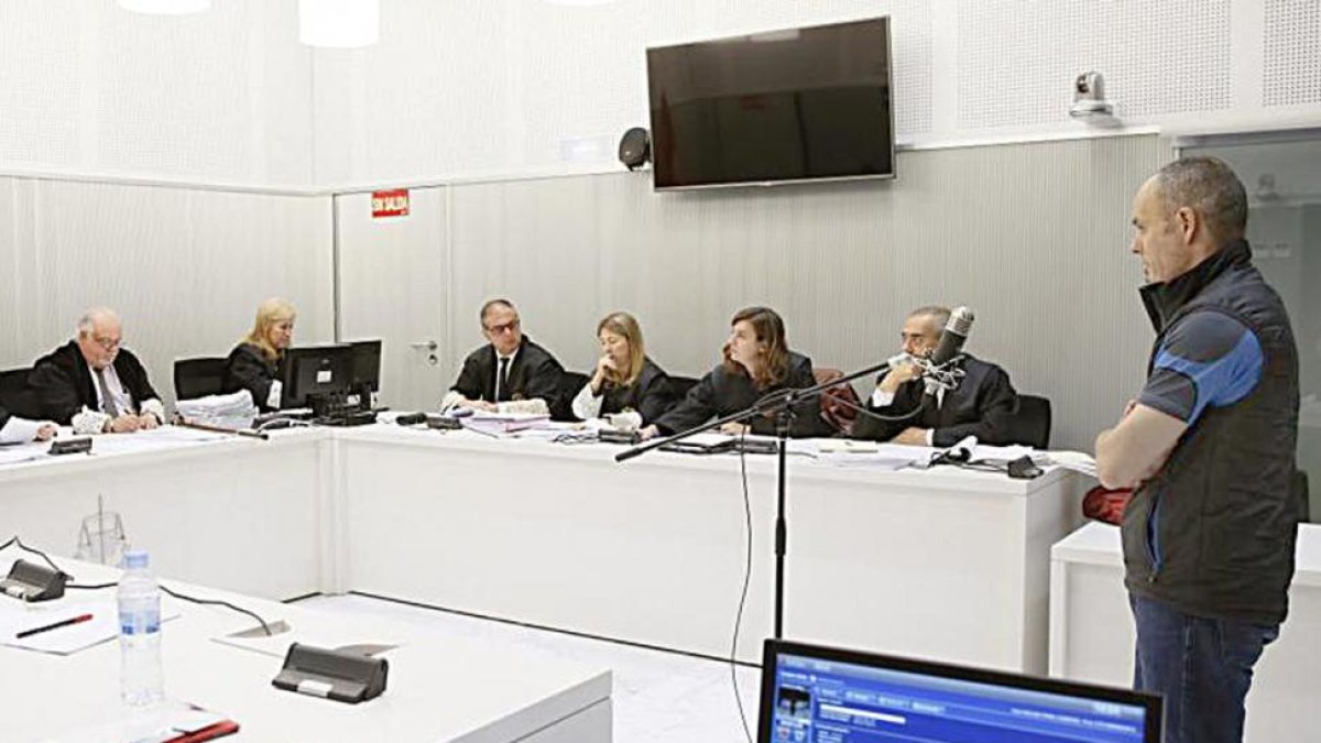Mikel Carrera Sarobe, durante el juicio celebrado en la Audiencia Nacional.-FERNANDO ALVARADO