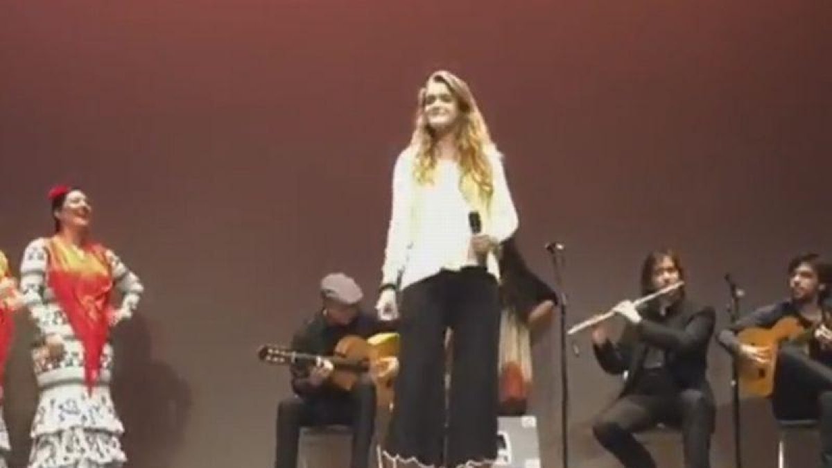 Amaia, actuando-EL PERIÓDICO