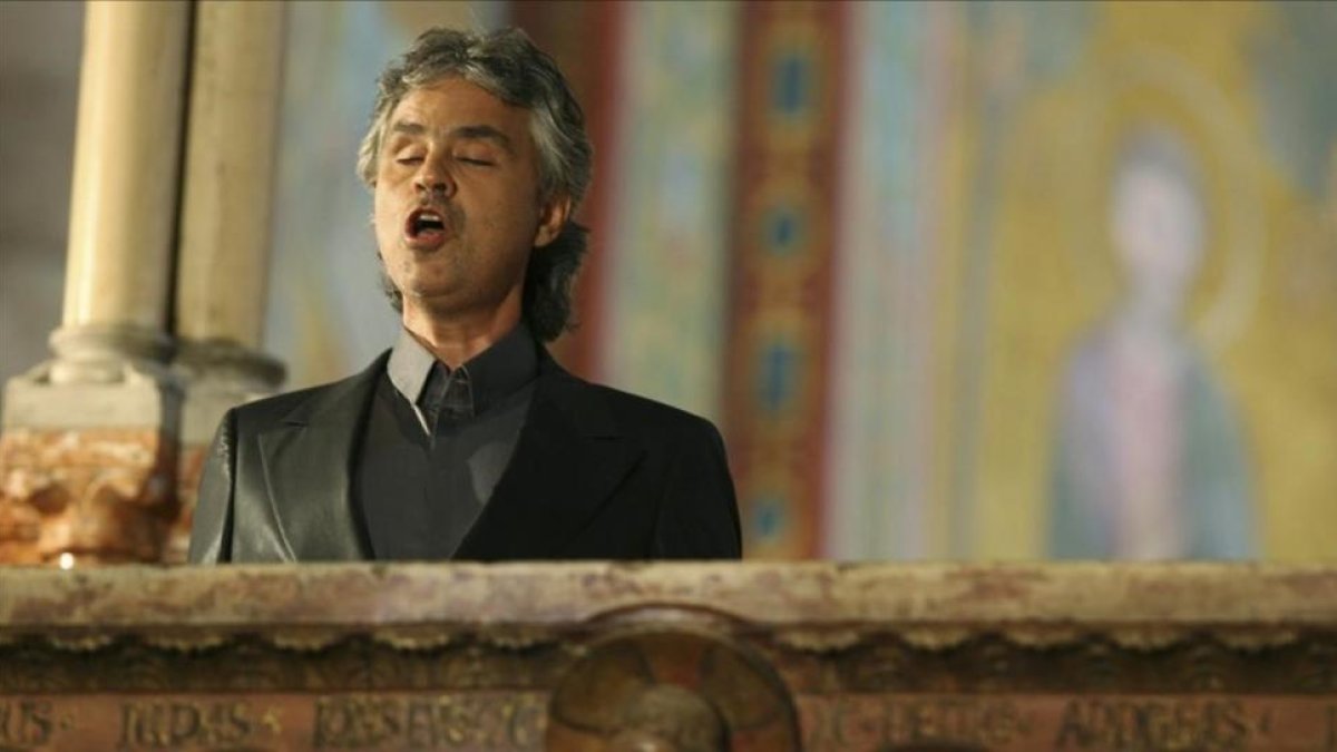 El tenor Andrea Bocelli.-PERIODICO (AP / CLAUDIO PERI)