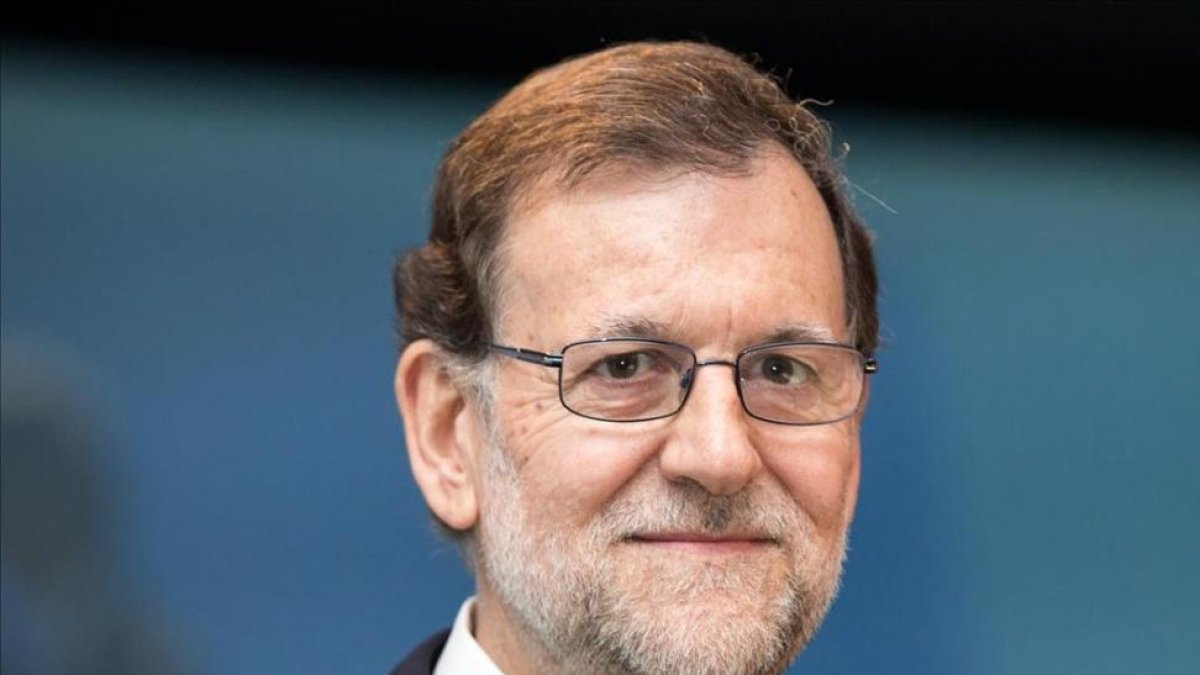 El líder del PP y presidente en funciones, Mariano Rajoy, en una intervención pública reciente-ROBERT RAMOS