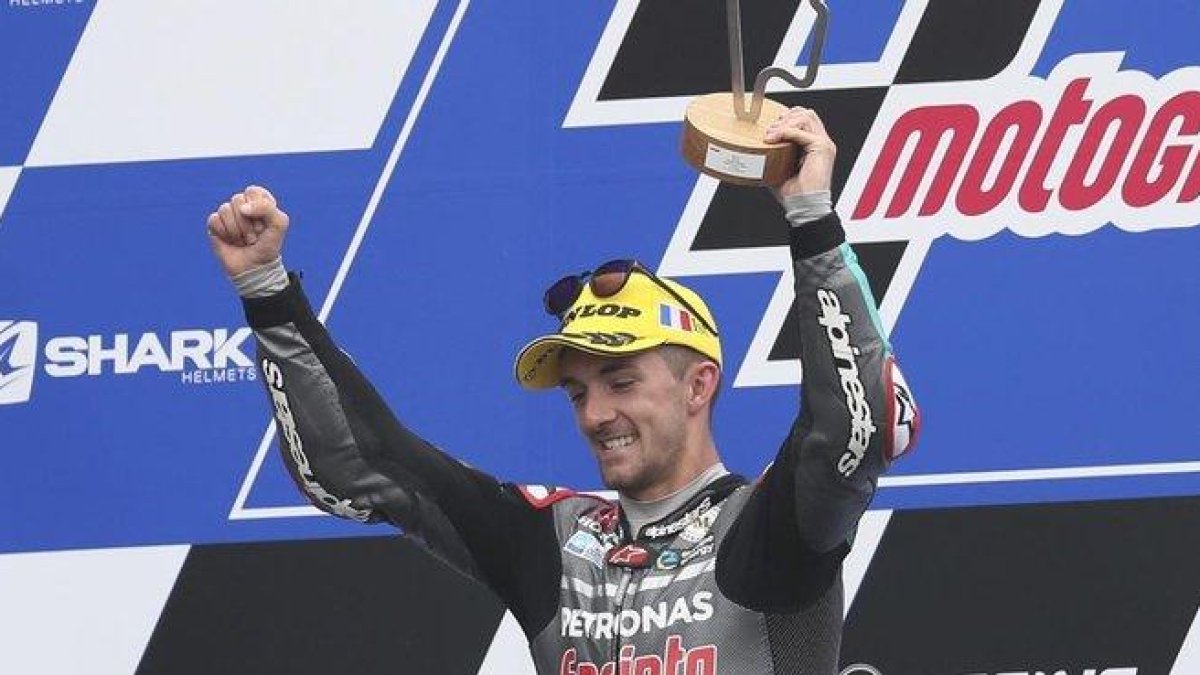 El británico John McPhee ha ganado la carrera de hoy, en Le Mans, donde Aron Canet ha terminado tercero.-AP / DAVID VINCENT