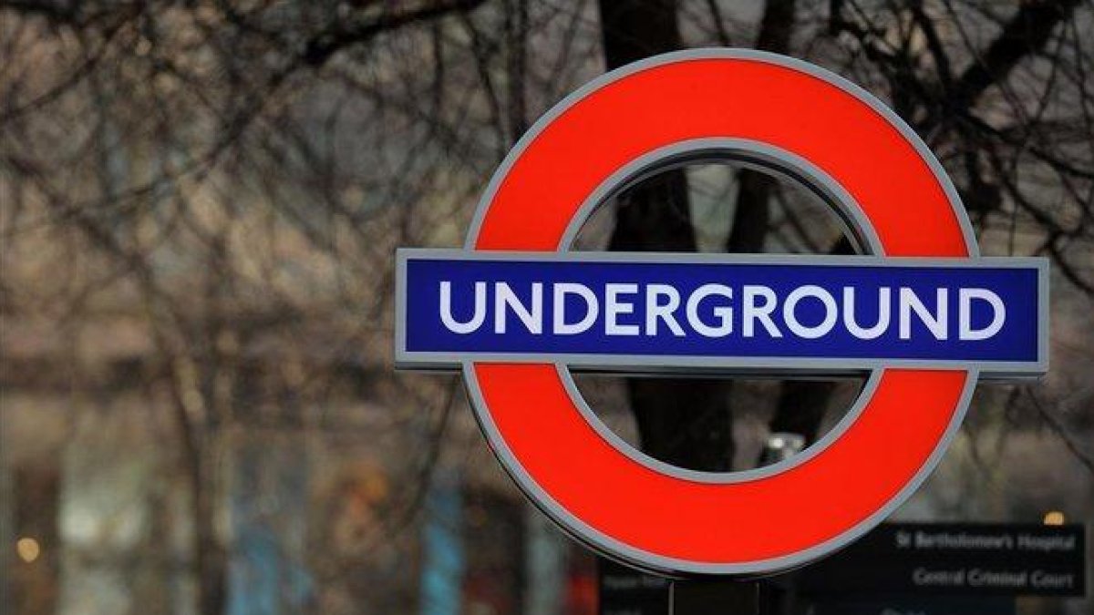 El metro de Londres.-AFP