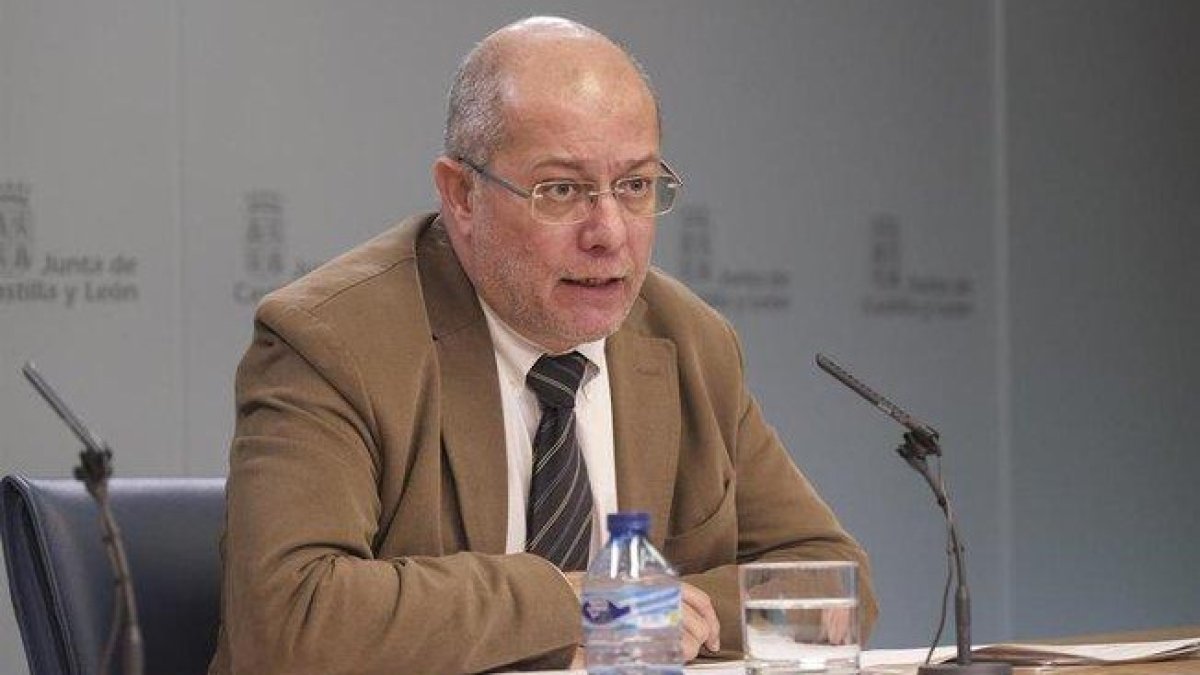 El vicepresidente de la Junta de Castilla y León, Francisco Igea. / ECB