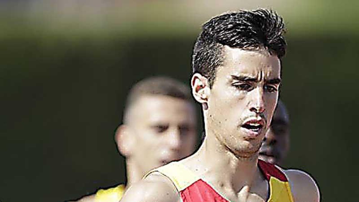 Jesús Gómez, durante los pasados Juegos Mediterráneos.-TWITTER / @RFEA