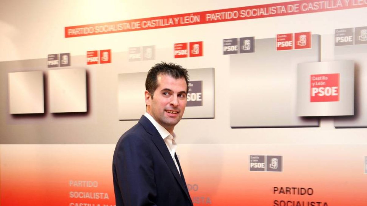 El secretario general del PSOE, Luis Tudanca-Ical