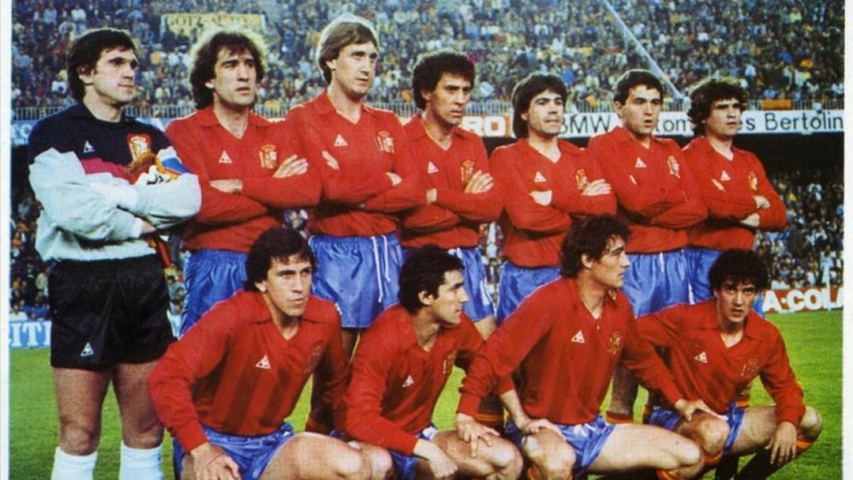 Selección española de 1983-84.-EL PERIÓDICO