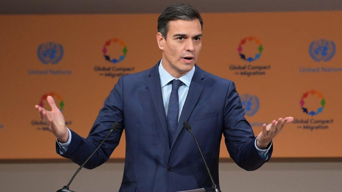 Sánchez, hoy, en Marraketch-FETHI BELAID (AFP)