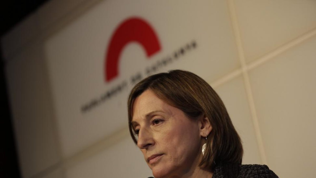Carme Forcadell, presidenta del Parlament.-ALBERT BERTRAN