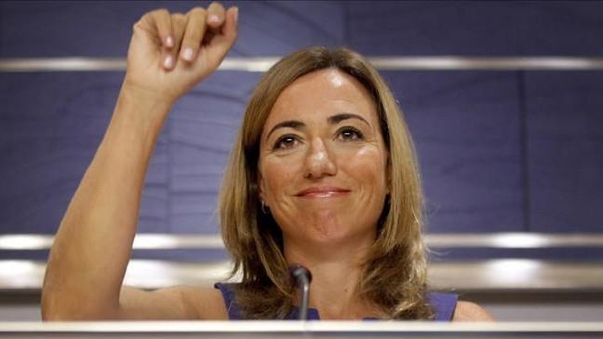 Carme Chacón.-JOSÉ LUIS ROCA