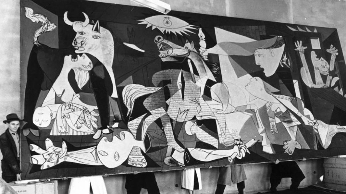 El paseo de la Sierra de Atapuerca albergará una muestra sobre el periplo del ‘Guernica’. KARY LASCH THE CORDON PRESS-KARY LASCH THE CORDON PRESS