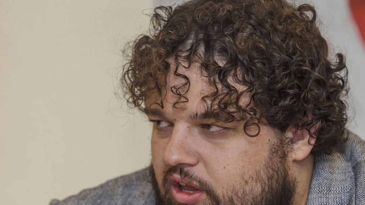Pablo Fidalgo Lareo, en la rueda de prensa de ayer.-Santi Otero