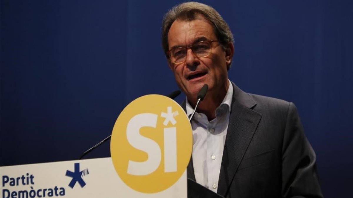 Artur Mas en un acto reciente en Mollerussa.-ACN