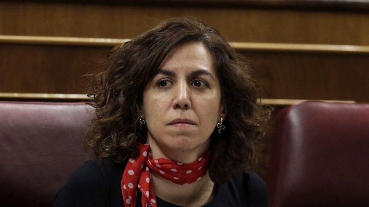 La exdiputada del PSOE y de UPyD Irene Lozano.-ÁNGEL DÍAZ (EFE)