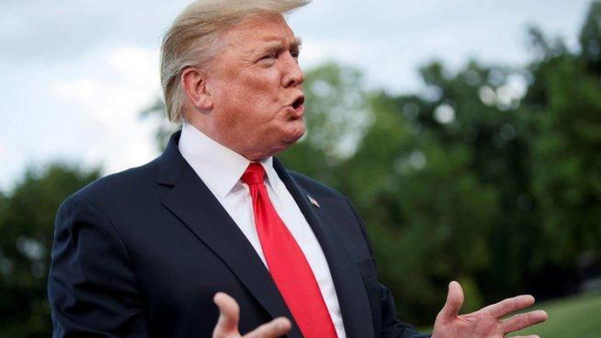 Donald Trump, presidente de los Estados Unidos.-EPA