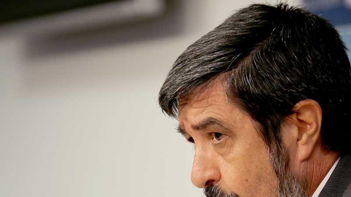 Manuel Mitadiel durante una comparecencia.-ICAL