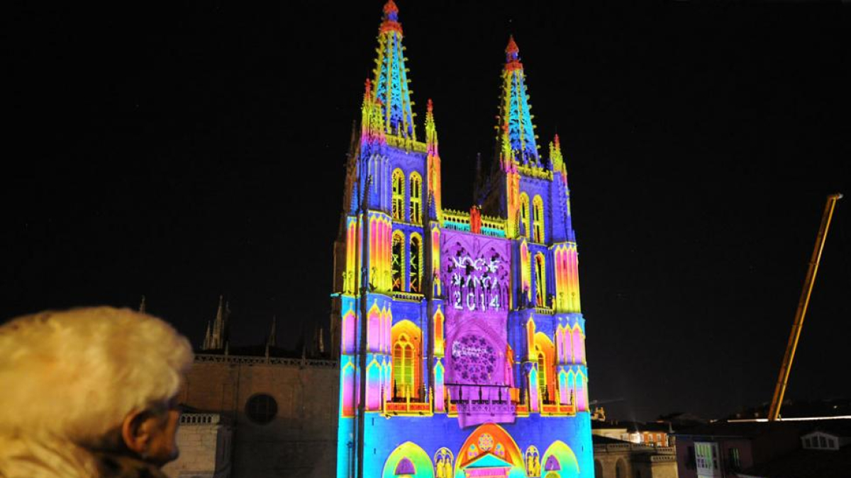 Un año más la fachada de la Catedral servirá de lienzo.