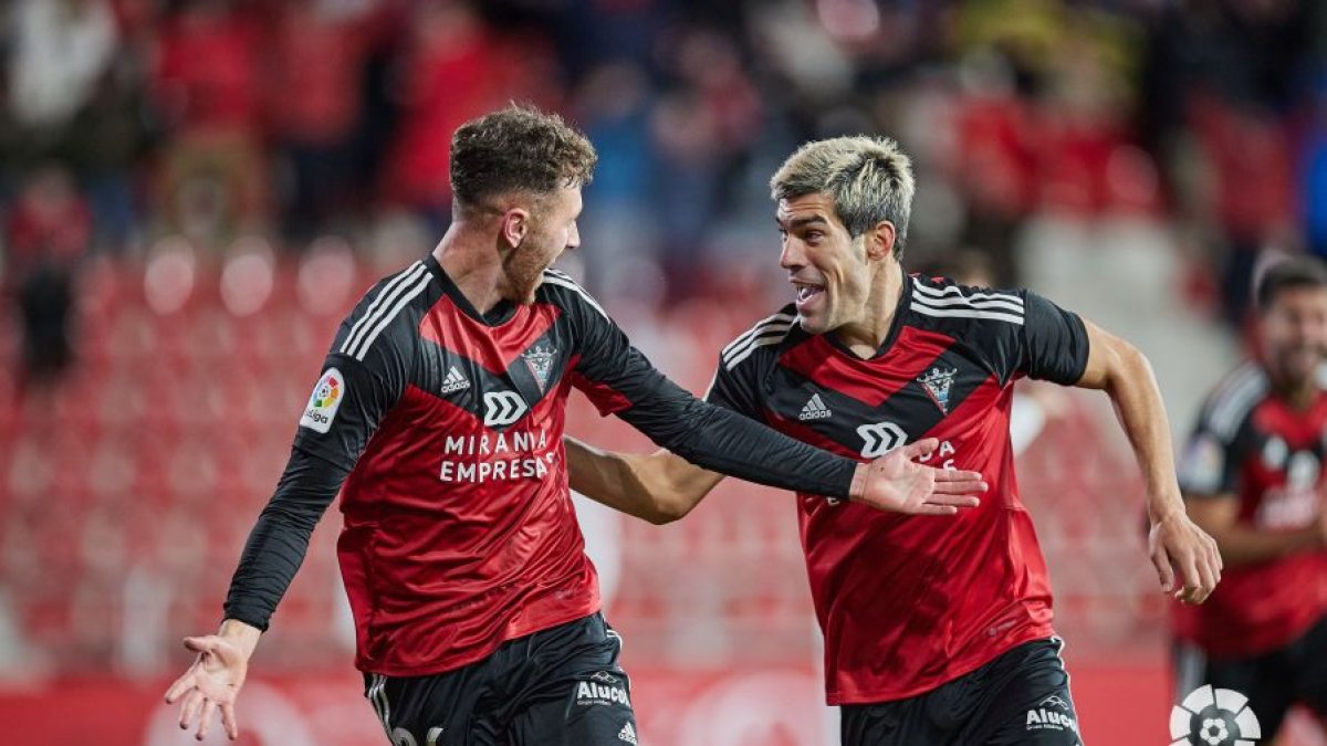El Mirandés logra una valiosa victoria ente el Cartagena. LALIGA