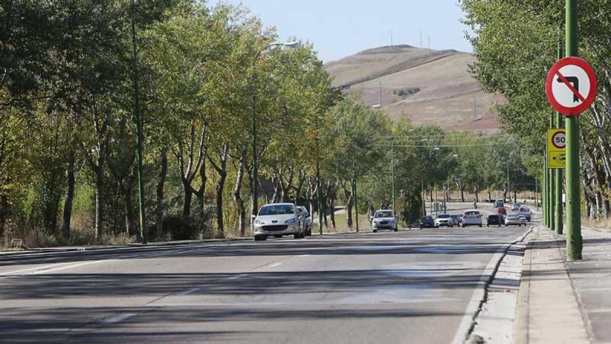 Imagen de la avenida de Cajacírculo.-RAÚL G. OCHOA