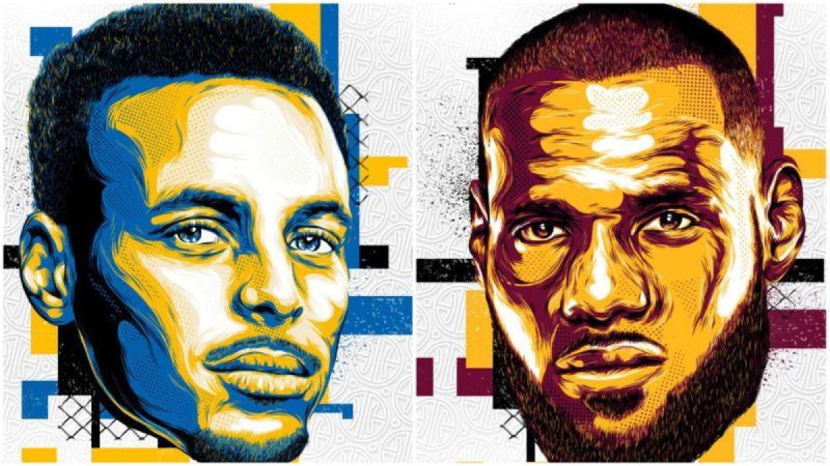 Stephen Curry y Lebron James, capitandes del All Star.-NBA